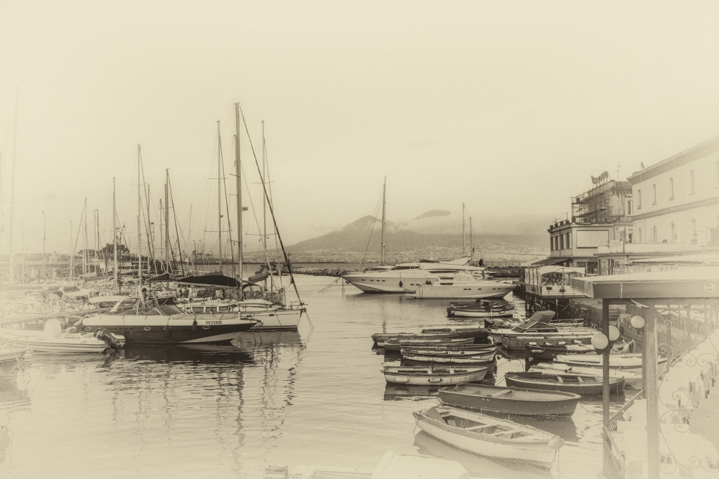 Napoli quadro d'epoca