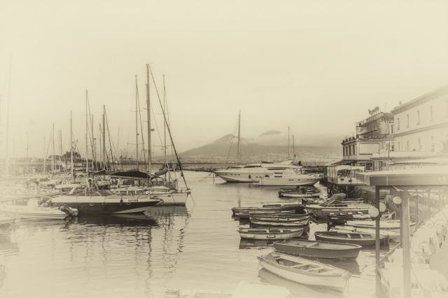 Napoli quadro d'epoca