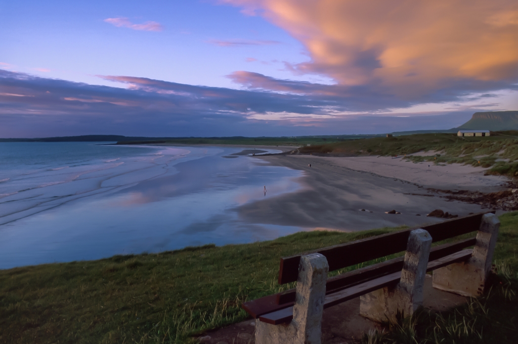 Rosses Point beach at sunset, Co. Sligo, Ireland