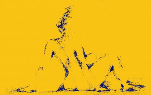 Woman in contemplation