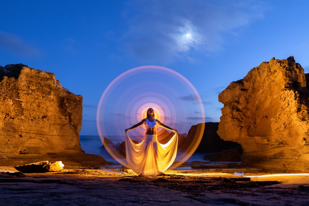Light Painting in Sardinia