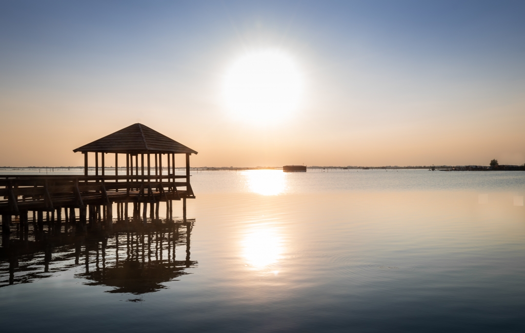 Palafitta sul mare