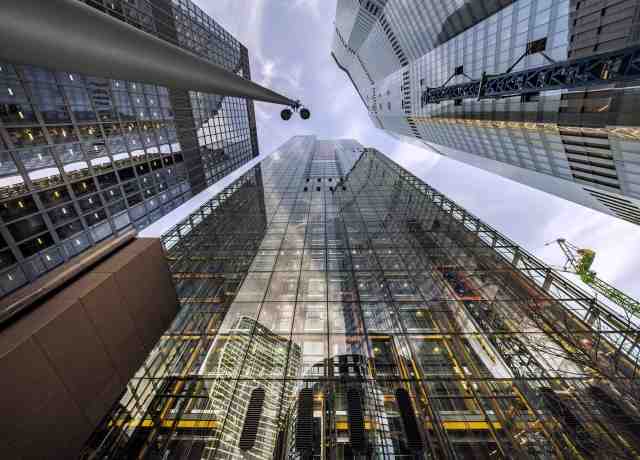 La City grattacieli in Londra