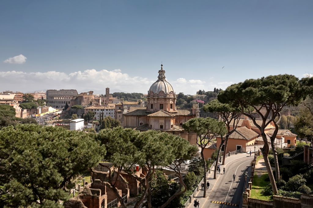 Roma veduta dal campidoglio