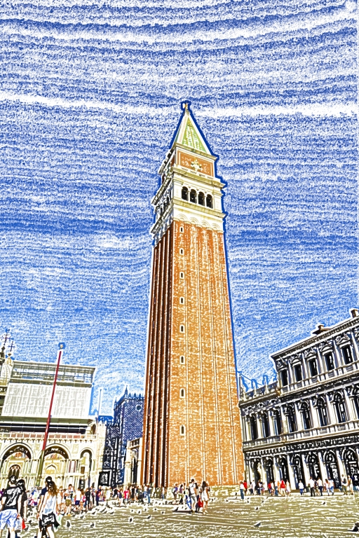 Venezia, campanile di piazza San Marco.