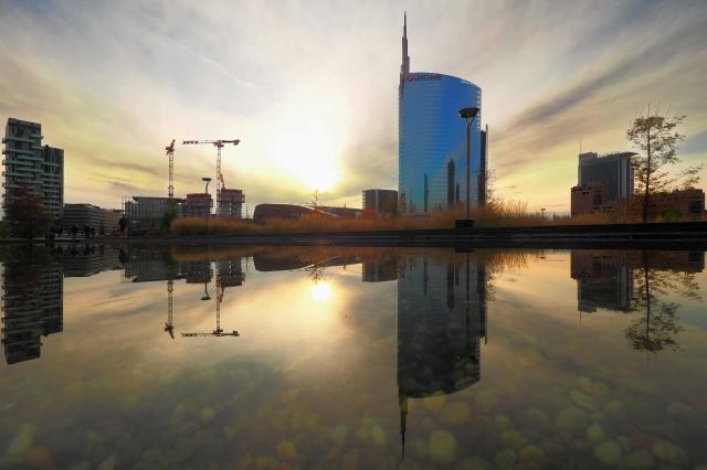 Porta Nuova riflessi