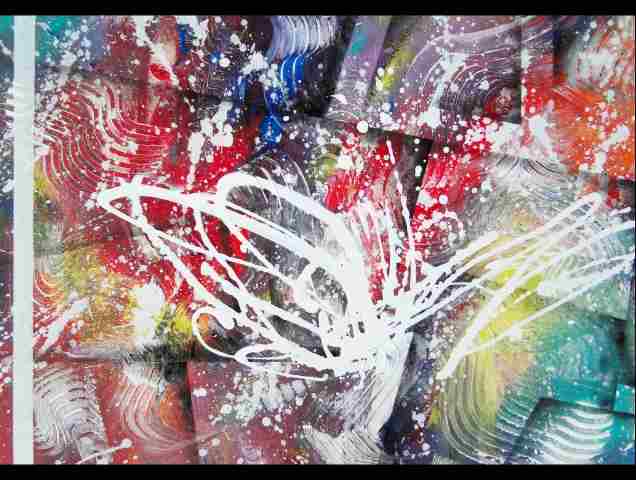 Peinture abstraite moderne contemporaine