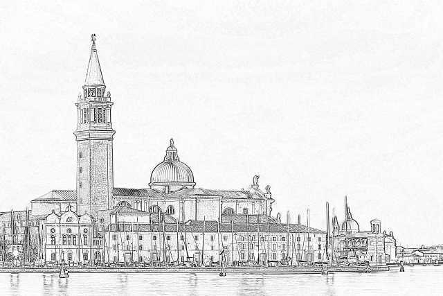 Venezia, chiesa di San Giorgio.