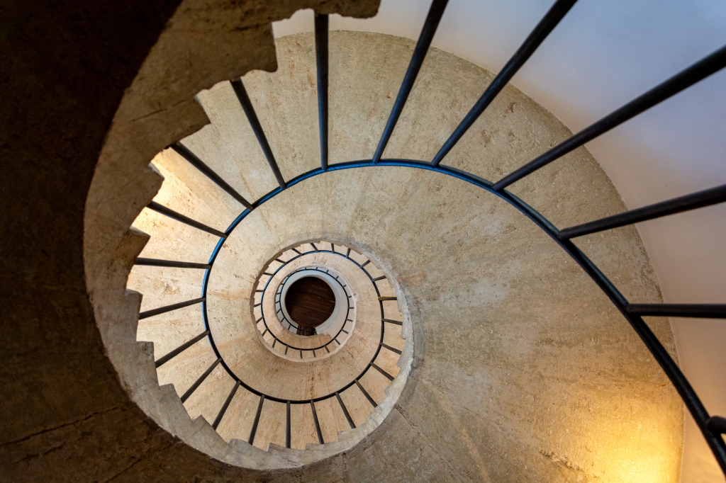 Scala a chiocciola.