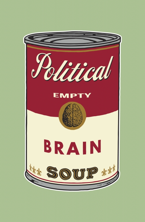 Political Brain (empty) soup
