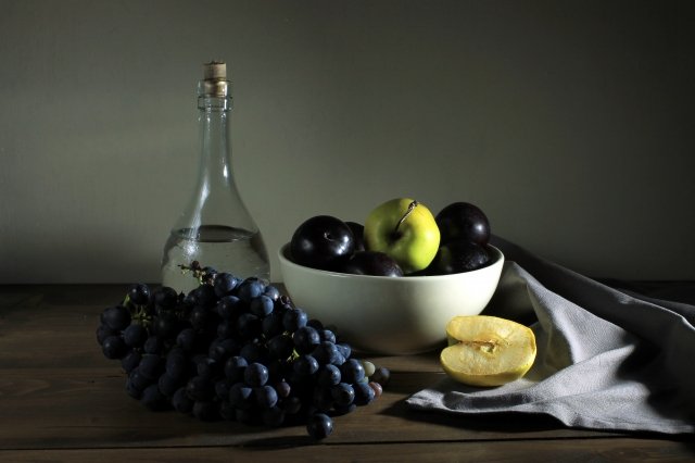 Natura morta con frutta -  Still life with fruit