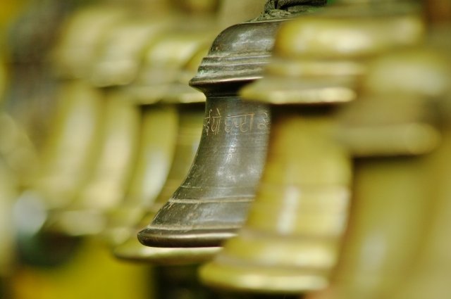 Campane del tempio Buddista