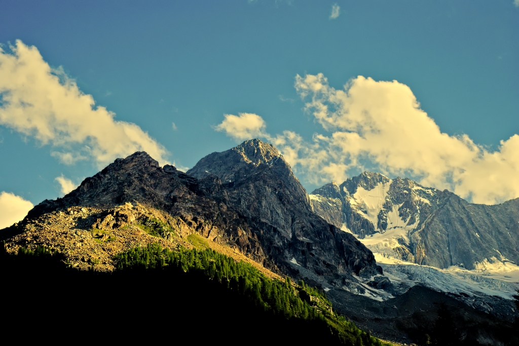 vintage mountain