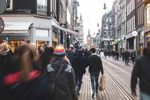 vita urbana ad Amsterdam