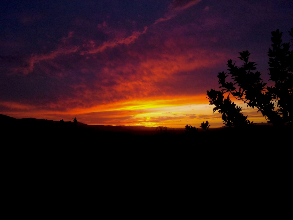 Tramonto infuocato -  Red sunset
