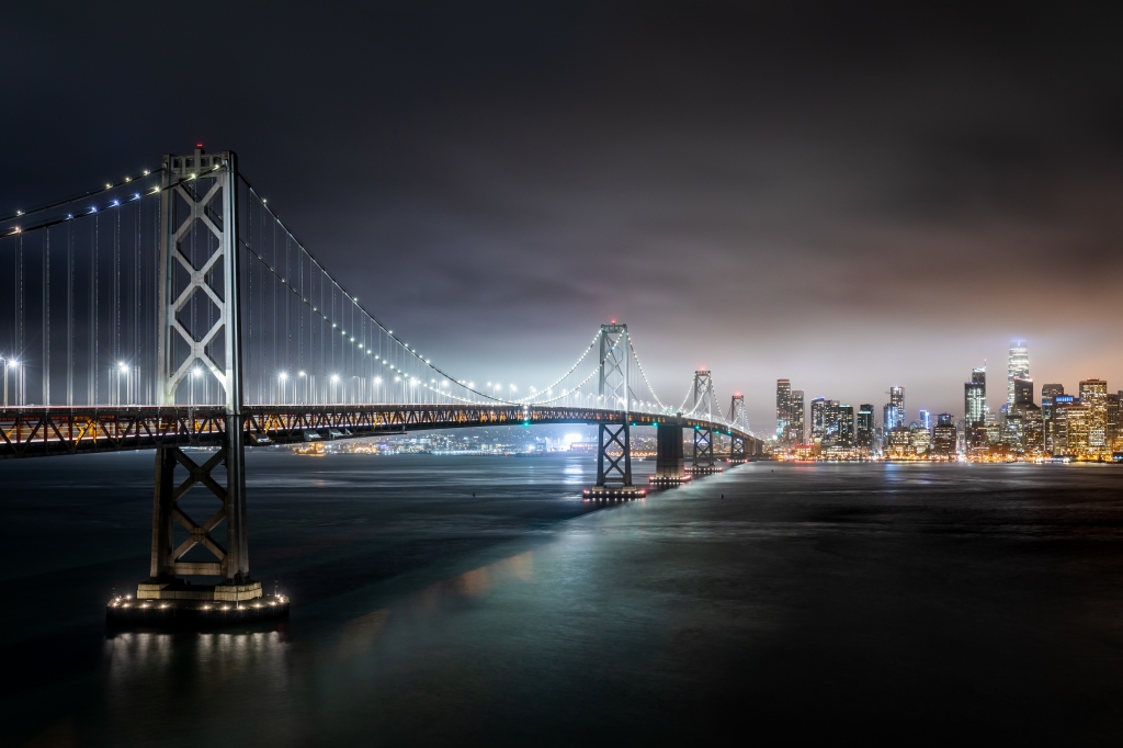 Bay bridge a San Francisco