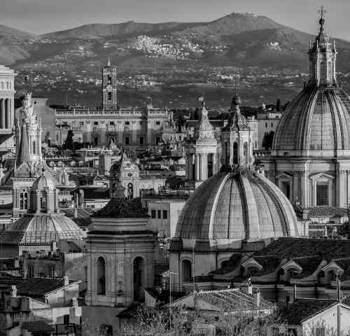 Roma centro storico in Bianco e Nero