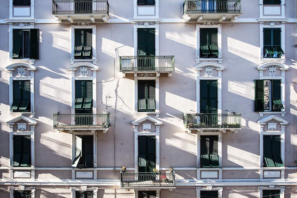 Facciata palazzo ligure