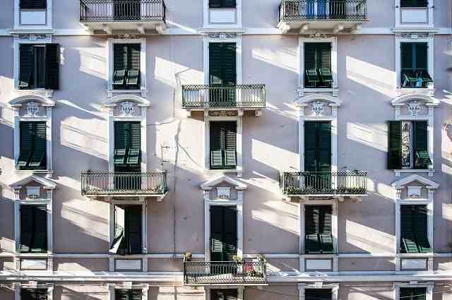 Facciata palazzo ligure