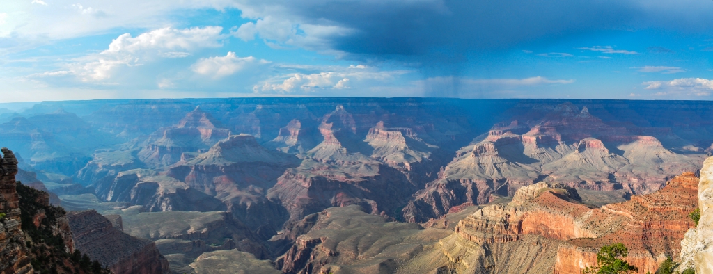 GRAND CANYON con pioggia