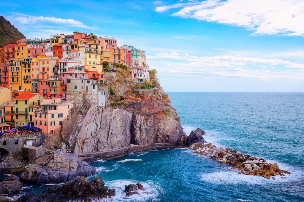 Manarola, villaggio delle Cinque Terre, Italia