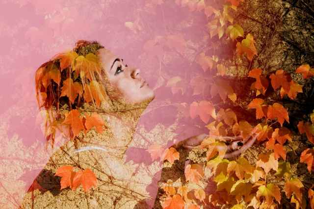 Ragazza in Doppia Esposizione autunnale · bepslabor