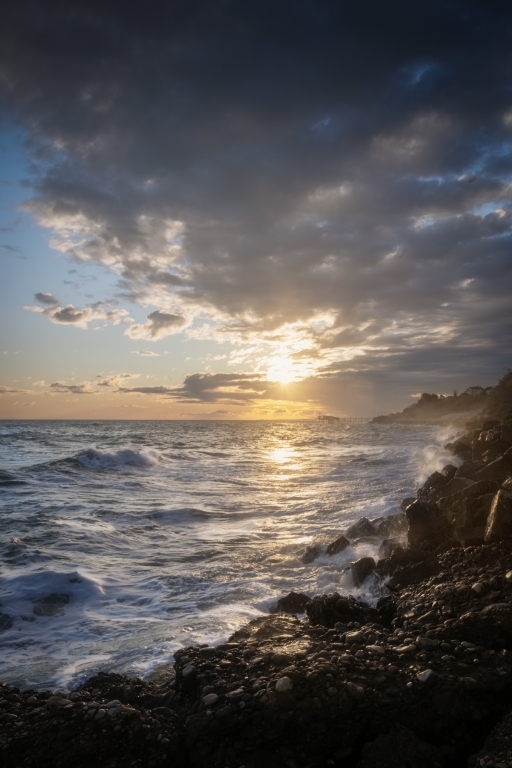 sunrise over the sea