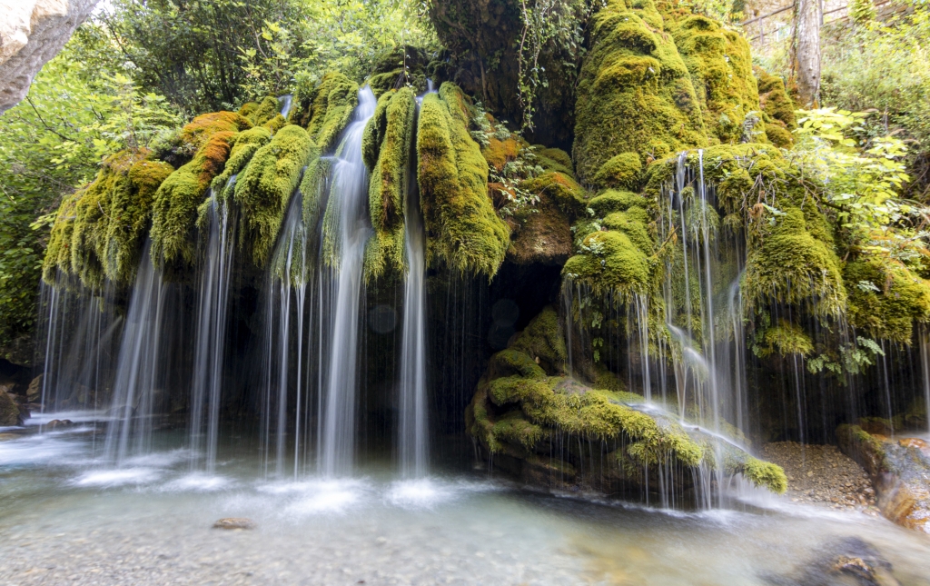 Cascate capelli di Venere