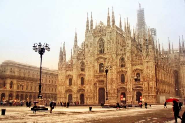 Neve a Milano