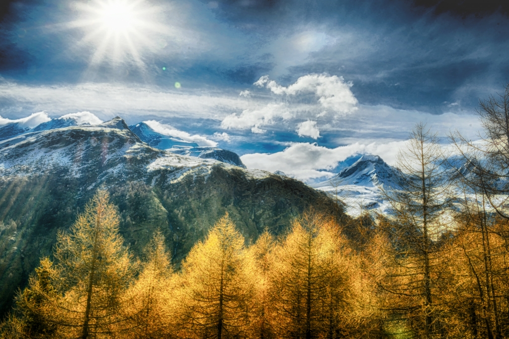 Panorama sul Gran Paradiso