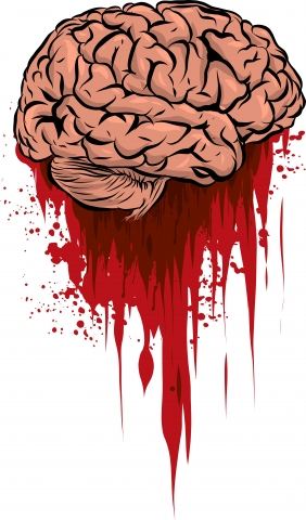 bloody brain