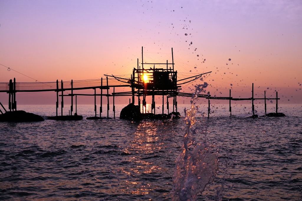 L'alba sul Trabocco