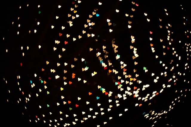 bokeh a cuori · dessardofederico