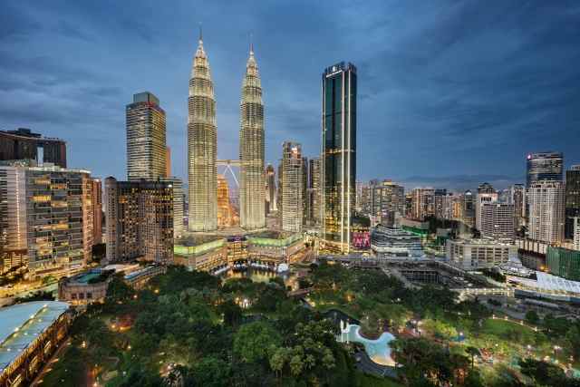 Torri Petronas a Kuala Lumpur, Malesia
