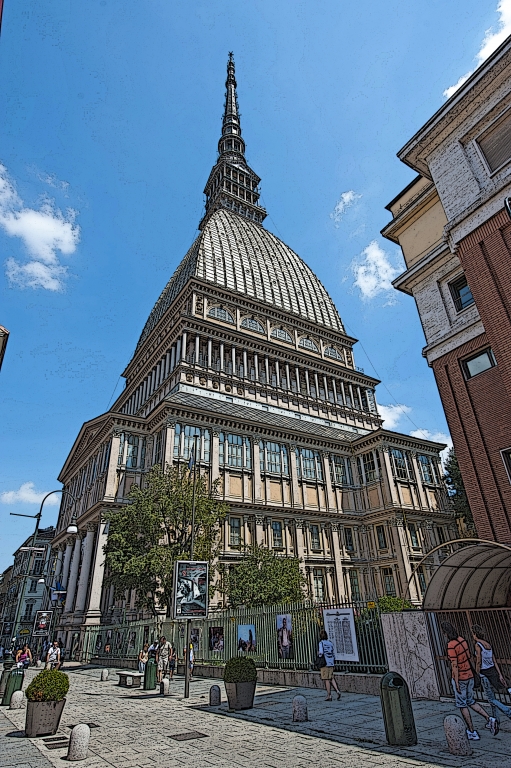 Veduta della Mole Antonelliana.