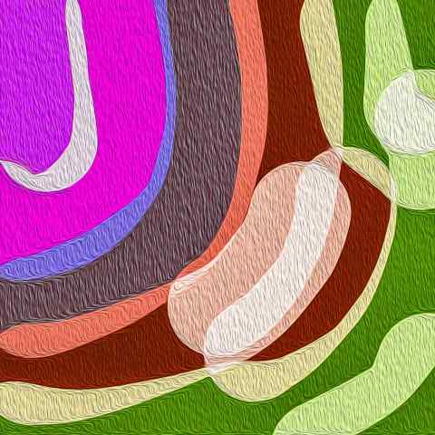 Arte moderna effetto ad olio
