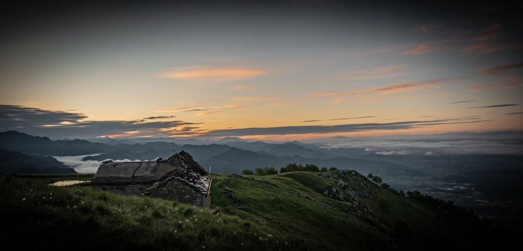 alba sopra la pianura
