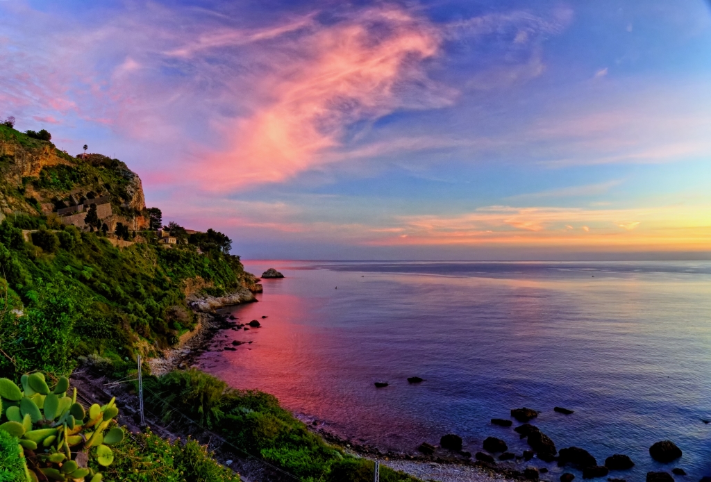 Tramonto variopinto