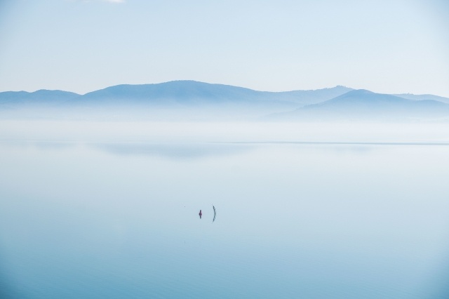 Lago placido
