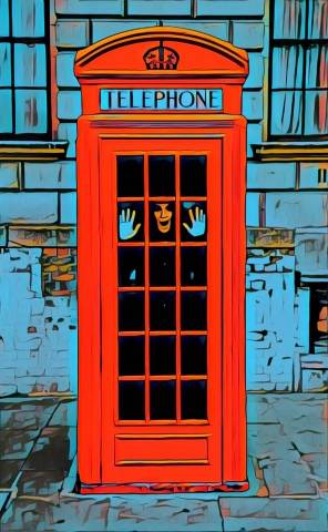 Kidnapped from telephone