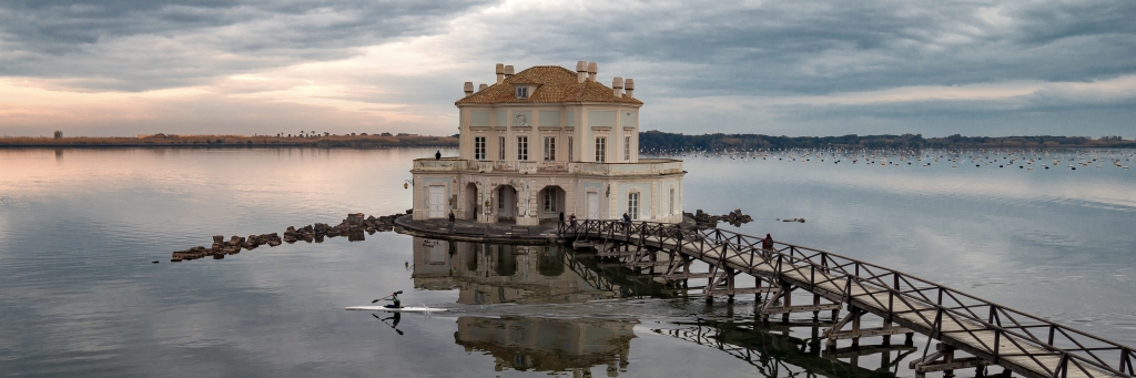 Panoramica della Casina Vanvitelliana