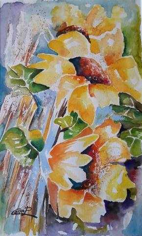 GIRASOLI .....opera del M° Pasquale Colle