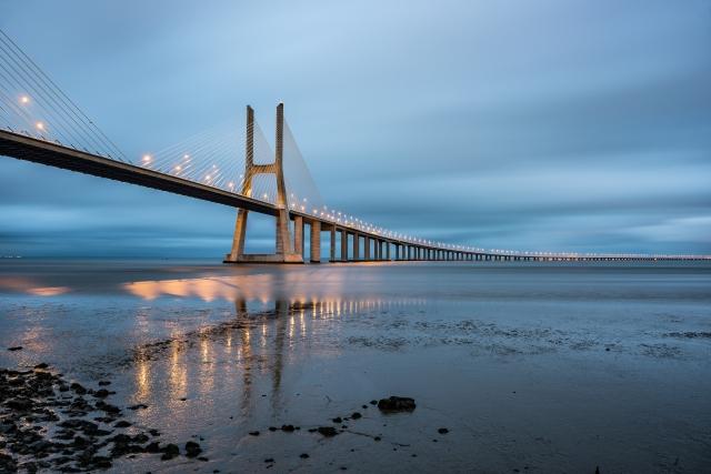 Il Ponte Vasco da Gama a Lisbona