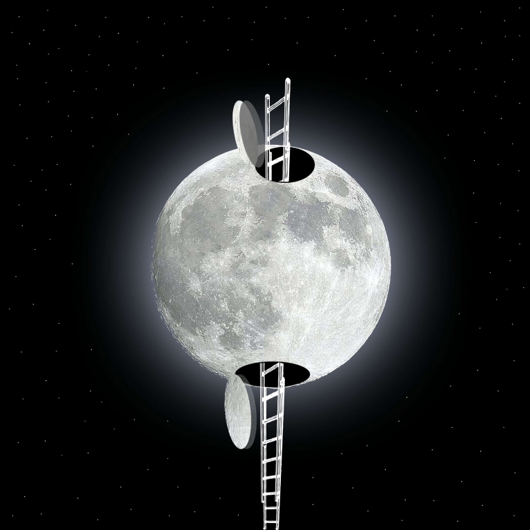 Fantasy moon