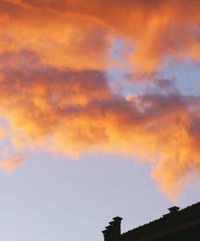 Nuvole al tramonto · vivianeditor