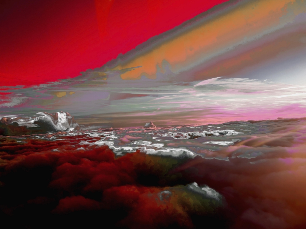cielo rosso