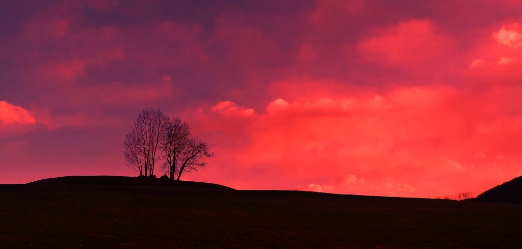 Cielo rosso
