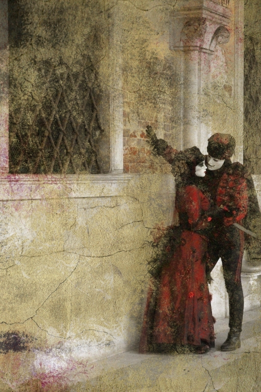 Coppia in maschera