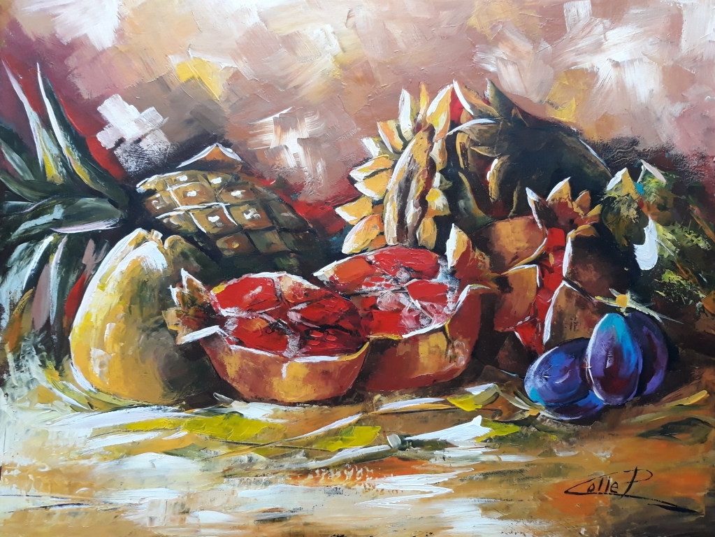 NATURA VIVA dipinto del M°Pasquale Colle