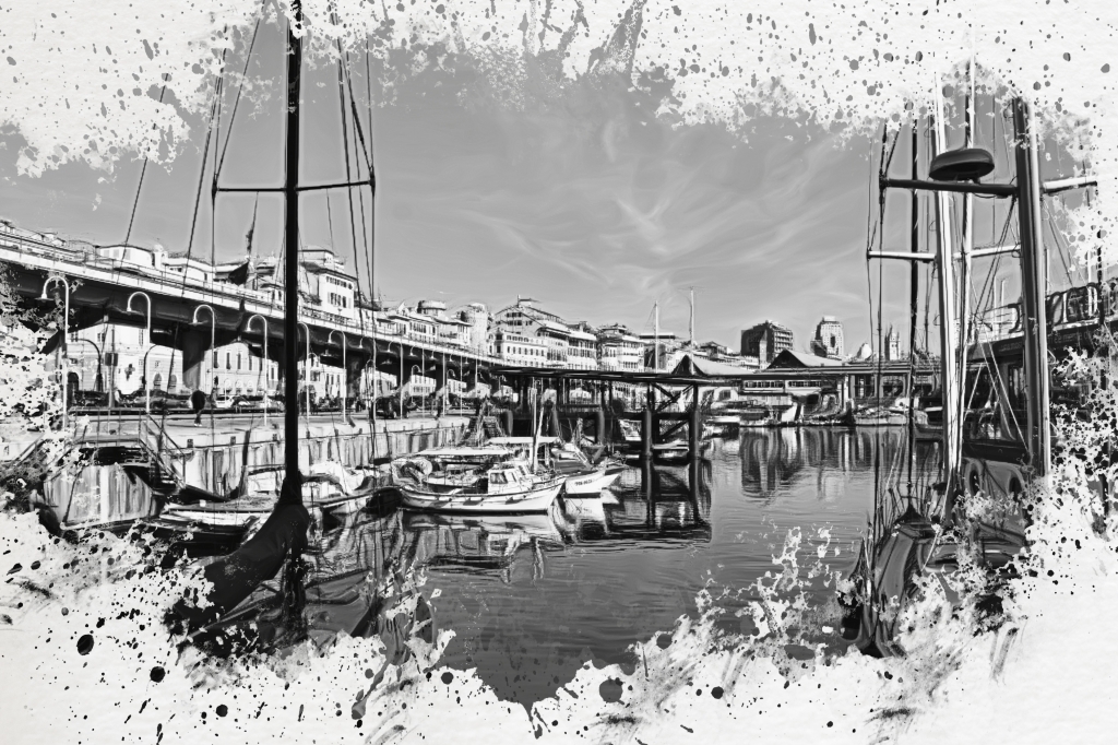 Genoa cityscape